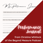Christina-Whitlock Performance-Journal
