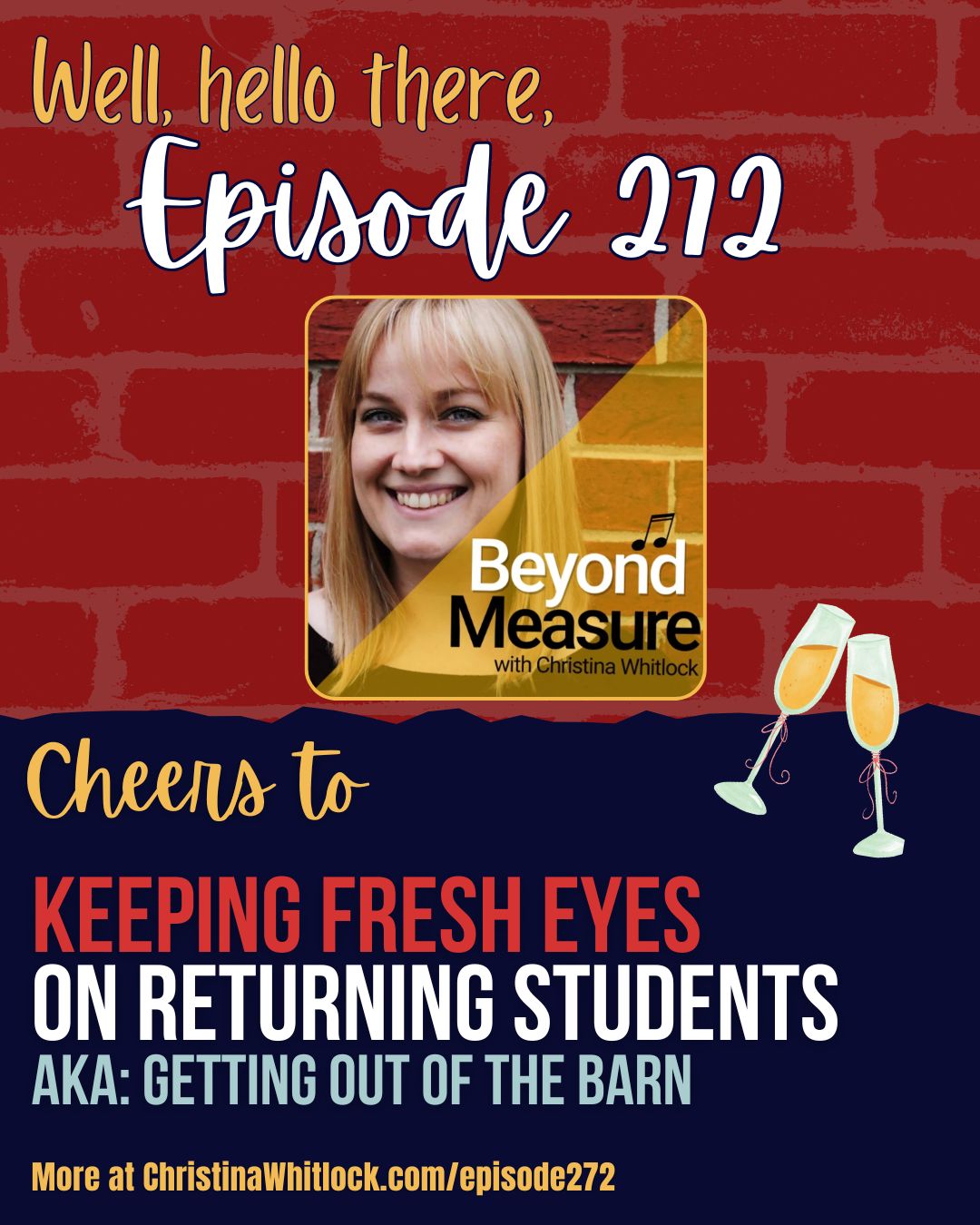 272: Keeping Fresh Eyes on Returning Students - Getting Out of the Barn